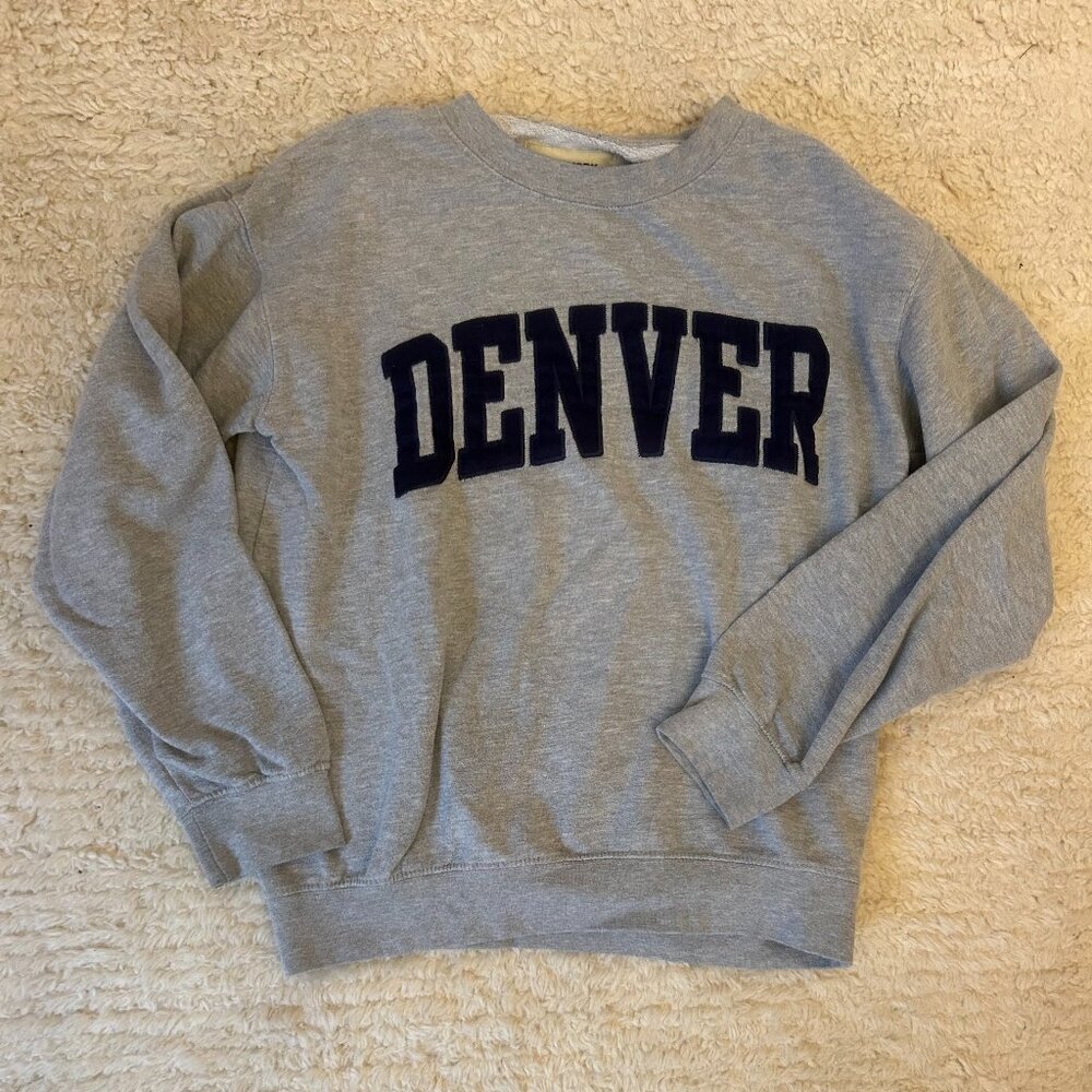 Denver Grey Sweatshirt